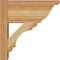 Ekena Millwork Olympic Traditional Rough Sawn Outlooker, Western Red Cedar, 8"W x 16"D x 16"H OUT08X16X16OLY01RWR - alternate 3